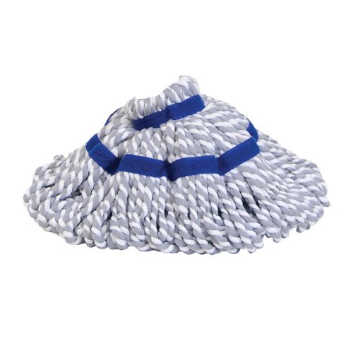 Quickie 15.6 in. Twist Microfiber/Chenille Mop Refill 1 pk