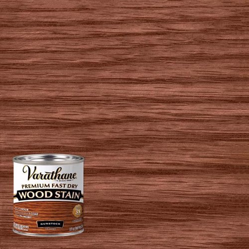 Varathane Premium Gunstock Oil-Based Fast Dry Wood Stain 1/2 pt – Stain & Finish | City Lumber | From Contractors to DIY projects, our professional staff will help guide you on your next projct. San Angelo, Texas