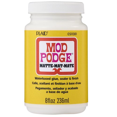 Plaid Mod Podge High Strength Glue Matte Decoupage 8 oz