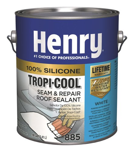 Henry Tropi-Cool 885 White Silicone Sealant 1 gal