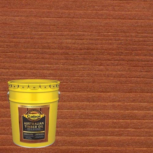 Cabot Australian Timber Oil Transparent Jarrah Brown Oil-Based Australian Timber Oil 5 gal