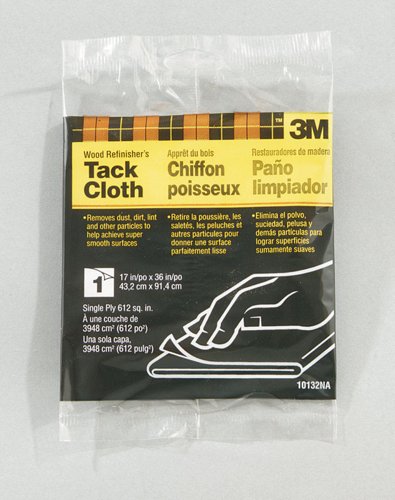 3M Tack Cloth 36 in. W X 17 in. L White Synthetic Fiber Wood Refinisher's Tack Cloth