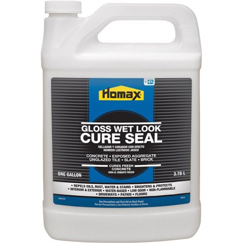 Homax Cure Seal Gloss Clear Water-Based Sealer 1 gal