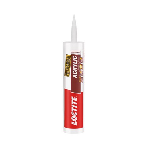 Loctite Polyseamseal White Acrylic/Silicone Multipurpose Caulk Sealant 10 oz