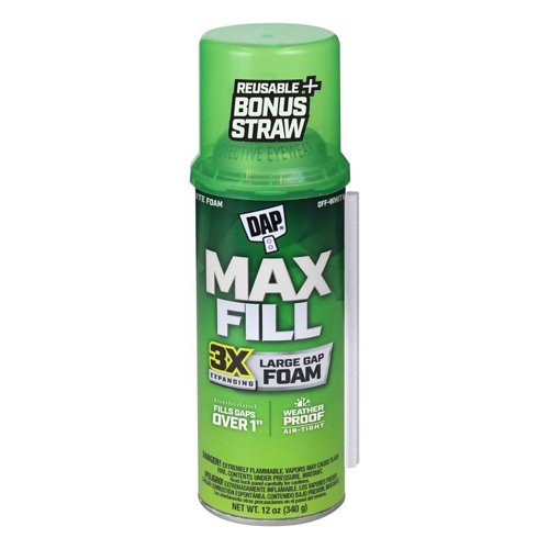Touch 'n Foam Max Fill Tan Polyurethane Foam Expanding Sealant 12 oz