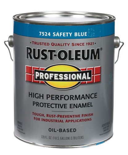 Rust-Oleum Professional Indoor and Outdoor Safety Blue Protective Paint 1 gal