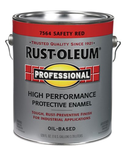 Rust-Oleum Professional Indoor and Outdoor Safety Red Protective Paint 1 gal
