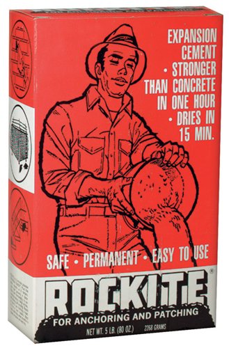 Rockite Anchoring Cement 5 lb Gray