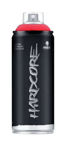 MTN Hardcore Gloss Madrid Red Spray Paint 11 oz