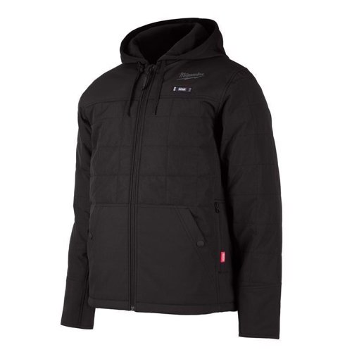 Milwaukee M12 AXIS XXXL Long Sleeve Unisex Full-Zip Heated Jacket Kit Black
