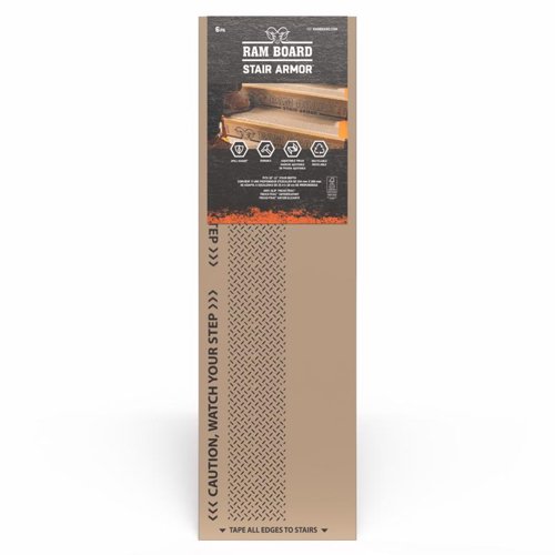 Ram Board Stair Armor 19 in. H X 34 in. W Polypropylene Stair Protector 6 pc