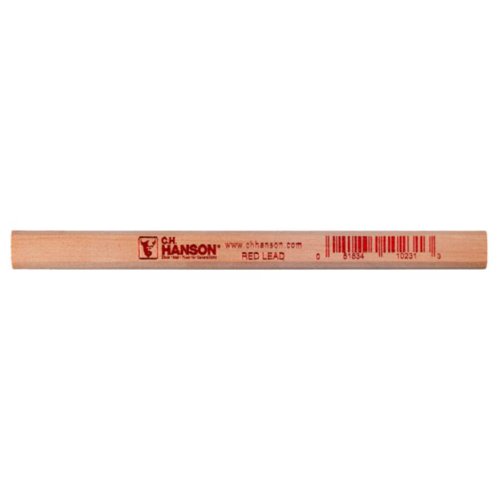 C.H. Hanson 7 in. L Red Lead Carpenter Pencil 1 pc