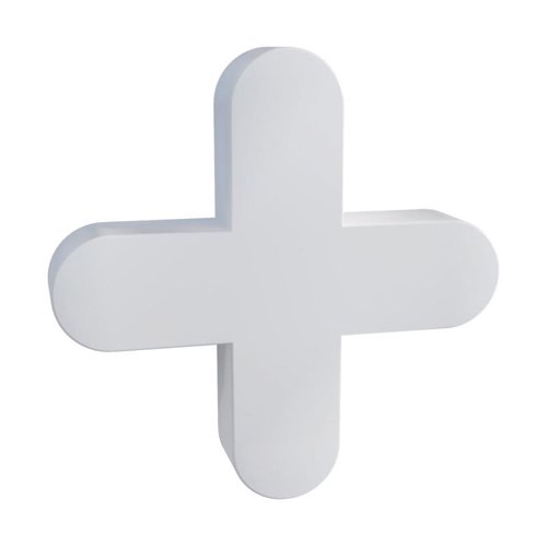 QEP .81 in. H X 0.82 in. W X .001 in. L Plastic Tile Spacer 300 pc