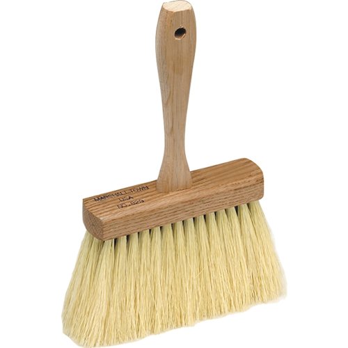 Marshalltown Wood/Natural Fiber Concrete Brush 12 in. L