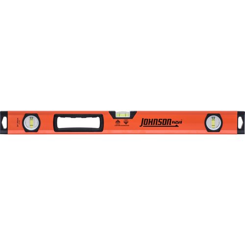 Johnson 24 in. Aluminum Box Level 3 vial