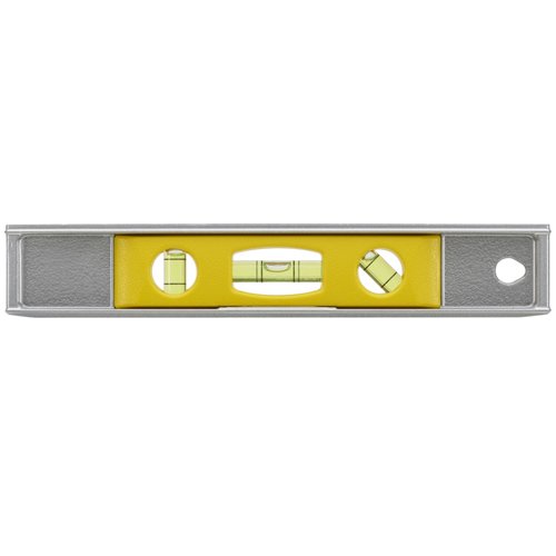 Stanley 9 in. Aluminum Magnetic Torpedo Level 3 vial