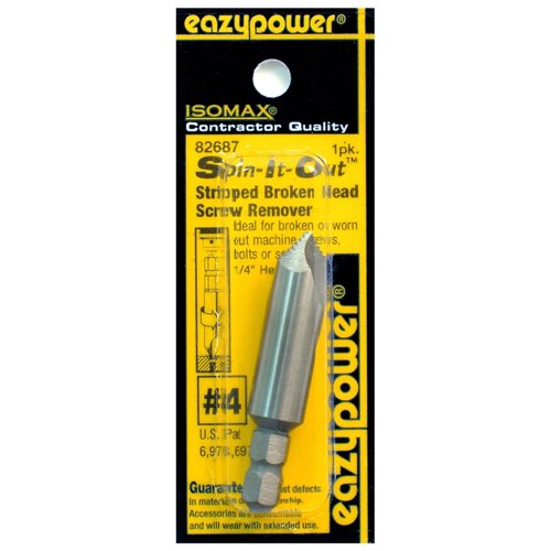 Eazypower Isomax #4 Sizes Steel Screw Remover 2 in. 1 pc