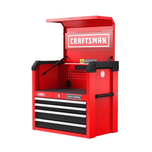 Craftsman S2000 26 in. 4 drawer Steel Tool Chest 24.7 in. H X 16 in. D – Toolboxes | City Lumber | Your One Stop Shop Hardware, Building Supplies & Tools in Texas San Angelo, Texas