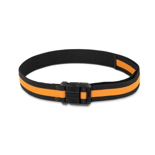 ToughBuilt Polyester Work Belt Work Belt 2.75 in. L X 5 in. H Black/Orange One Size Fits All 32 in t