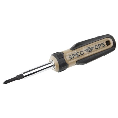 Spec Ops 3.25 in. L 6 in 1 Multi Bit Screwdriver 1 pc