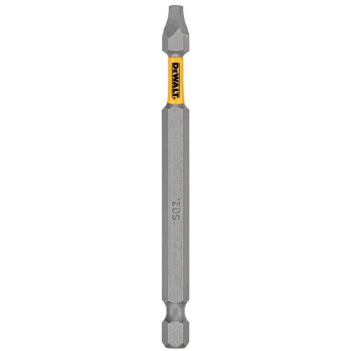 DeWalt Max Fit Square #2 X 3.5 in. L Screwdriver Bit Steel 1 pk