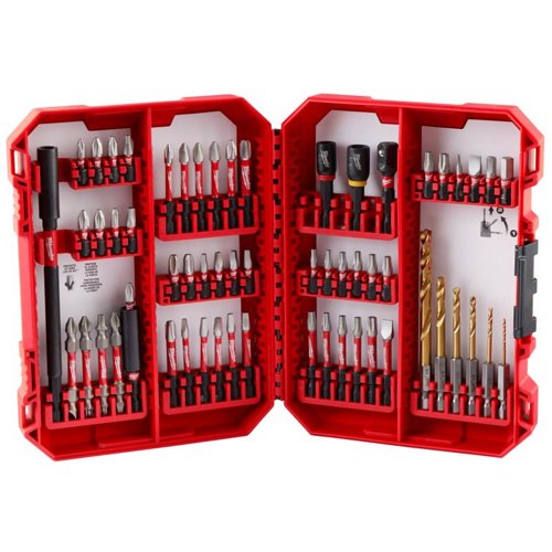 Milwaukee Shockwave Impact Duty Hex 10.3 in. L Drill and Driver Bit Set Alloy Steel 60 pc