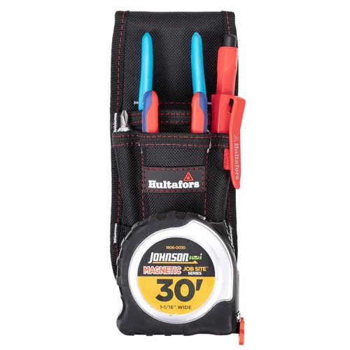 CLC Hultafors Work Gear Heavy Duty Tool Organizer Black/Red