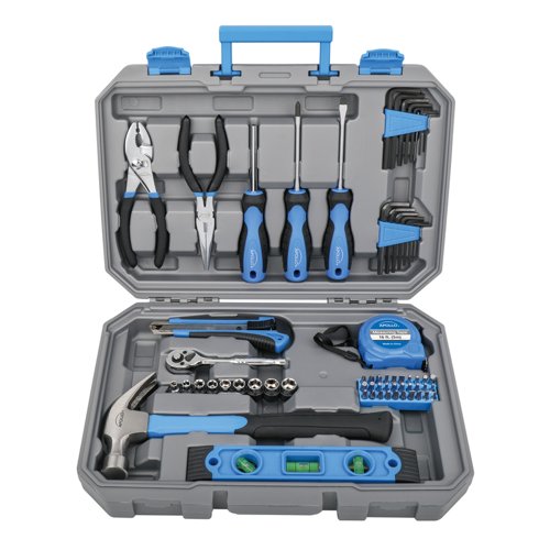 Apollo Tools Household Tool Kit 65 pc