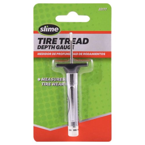 Slime Depth Gauge 1 in. Silver 1 pc