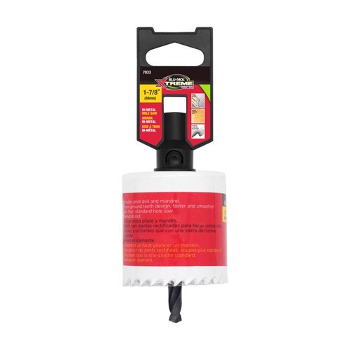 Blu-Mol Xtreme 2 in. Bi-Metal 1/4 in. D Hole Saw