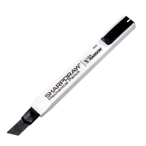 C.H. Hanson SharpDraw 7 in. L Mechanical Carpenter Pencil w/refill Snap-Off Pencil Blade Green 1 pc