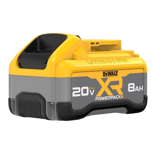 DeWalt 20V MAX XR Powerpack DCB2108 8 Ah Lithium-Ion Battery 1 pc