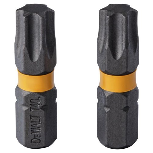 DeWalt Max Fit Torx T40 Head X 1 in. L Screwdriver Bit 2 pk