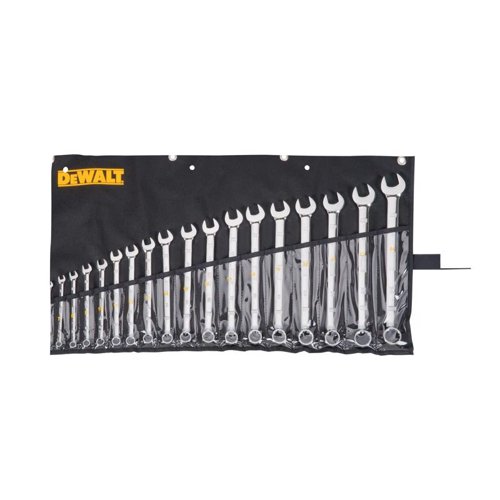DeWalt Metric Combination Wrench Set 18 pc