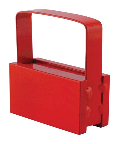 Magnet Source 2 in. L X .75 in. W Red Handle Magnet 50 lb. pull 1 pc