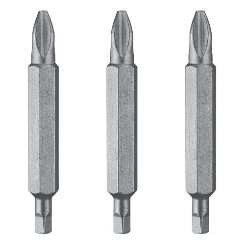 DeWalt Phillips/Square #2 Screwdriver Bit Heat-Treated Steel 3 pc