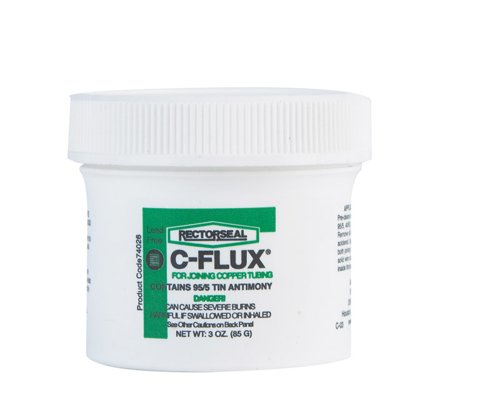 RectorSeal 3 oz Lead-Free Soldering Flux Tin/Antimony 1 pc