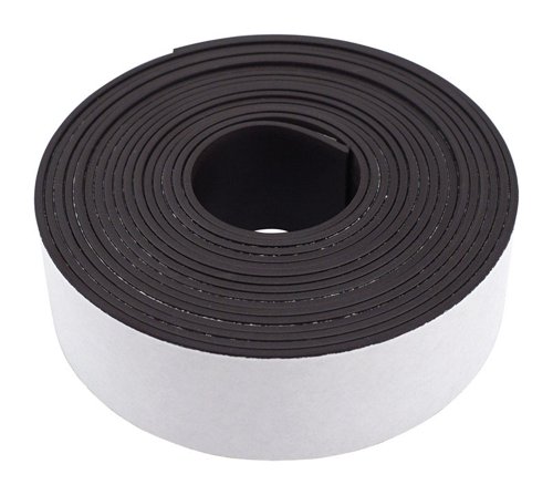 Magnet Source 120 in. L X 1 in. W Black Magnetic Tape