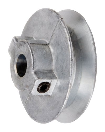 Chicago Die Cast 2-1/2 in. D X 3/4 in. D Zinc Single V-Grooved Pulley
