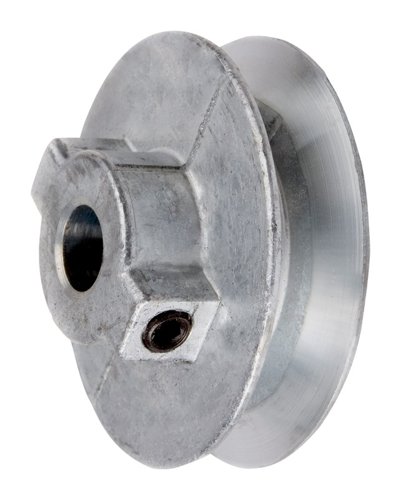 Chicago Die Cast 4 in. D X 3/4 in. D Zinc Single V-Grooved Pulley