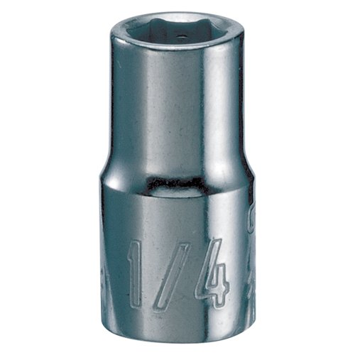 Craftsman 1/4 in. X 1/4 in. drive SAE 6 Point Standard Shallow Socket 1 pc