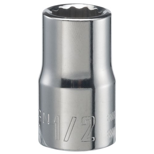 Craftsman 1/2 in. X 1/2 in. drive SAE 12 Point Standard Shallow Socket 1 pc