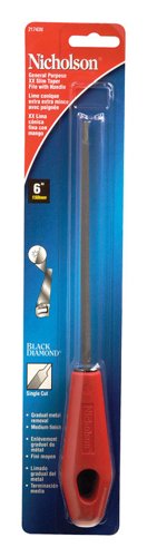 Crescent Nicholson 6 in. L X 2.5 in. W High Carbon Steel Single Cut File 1 pc