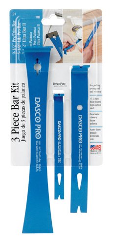 Dasco Pro 5 in. Classic Pry Bar Set 3 pk