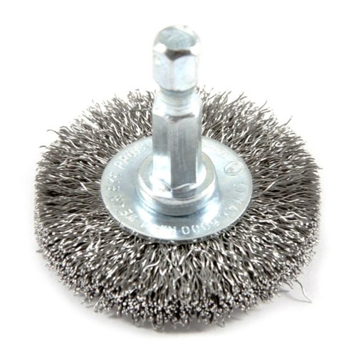 Forney 1-1/2 in. Crimped Wire Wheel Brush Metal 6000 rpm 1 pc