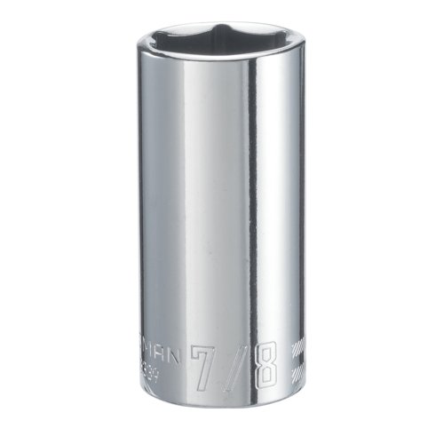 Craftsman 7/8 in. X 3/8 in. drive SAE 6 Point Deep Socket 1 pc