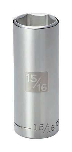 Craftsman 15/16 in. X 1/2 in. drive SAE 6 Point Deep Socket 1 pc