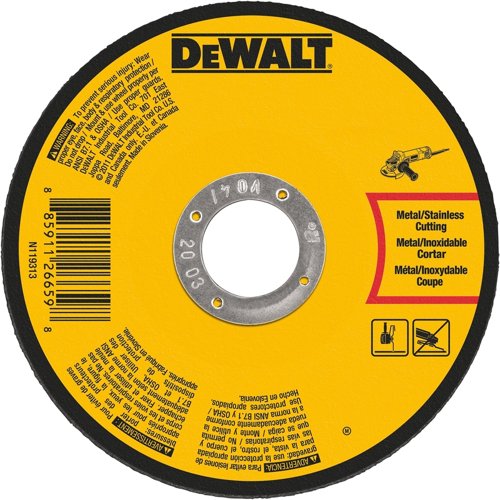 DeWalt 4 in. D X 5/8 in. Aluminum Oxide Metal Cut-Off Wheel 1 pc