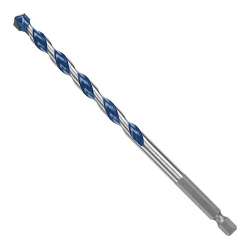 Bosch BlueGranite Turbo 5/16 in. X 6 in. L Carbide Tipped Hammer Drill Bit Hex Shank 1 pc