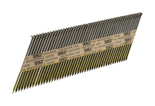 Senco 2-3/8 in. L X .113 Ga. Angled Strip Hot-Dip Galvanized Framing Nails 34 deg 2500 pk